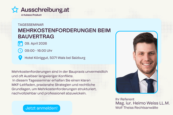 Mehrkostenforderungen beim Bauvertrag