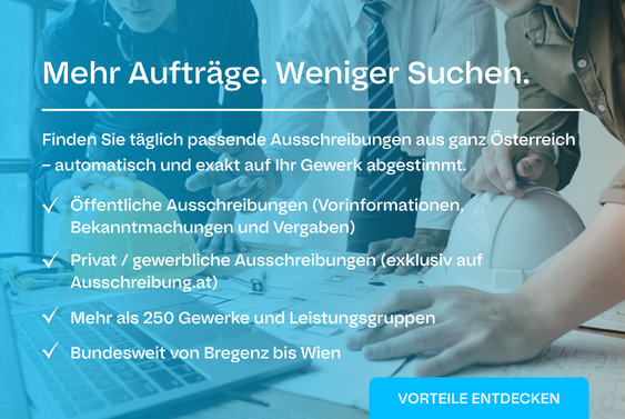 Der Service für Anbieter/Auftragnehmert